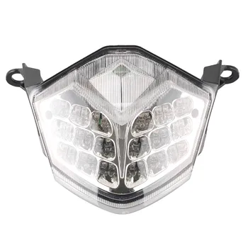 

Motorbike Integrated LED Turn Signal Light Rear Taillight For Kawasaki Z750 Z1000 2007-2009 & Ninja ZX10R ZX6R 636 Clear