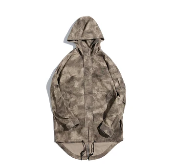 

Military Men Trench Waterproof Long Coat Spring Military Hoodies Overcoat Men Sweatshirts Waterproof Outdoor Male Cape II50FY