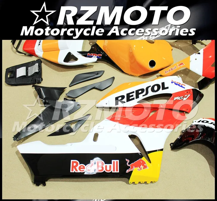 ABS мотоцикл обтекатель комплект для HONDA CBR1000RR 2004-2005 год кузов литья под давлением Магазин № 1331