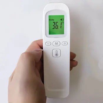 

Baby Kids One-key Measurement Non-Contact Infrared Thermometer Hand-held LCD Large Screen Digital Body Thermometers For Fever
