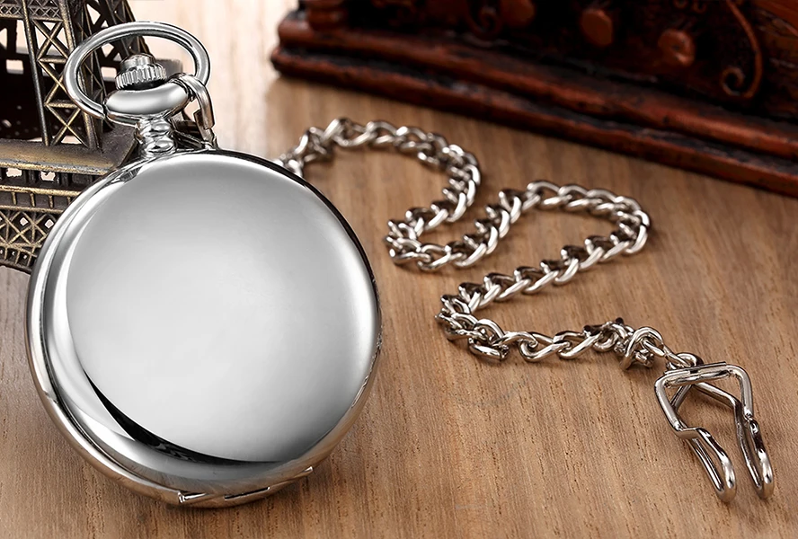 mecânico esqueleto pingente corrente fob reloj para