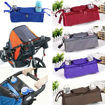 

Baby Pram Stroller Buggy Storage Pushchair Bag Organizer Bottle Cup Pouch Holder