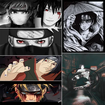 

Diamond Painting Naruto Character Diamond Mosaic Embroidery Full Round/Square Drill Diy Cross Stitch Home Decoration Paintings