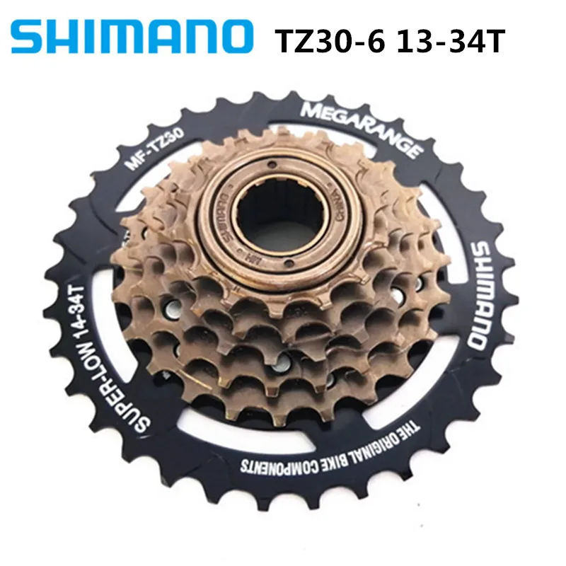 SHIMAN0 MF TZ30 6 маховик для горного велосипеда 6 скоростей/18 скоростей 11 34 Т маховик для башенного колеса с переменной скоростью|Храповик велосипеда| | АлиЭкспресс