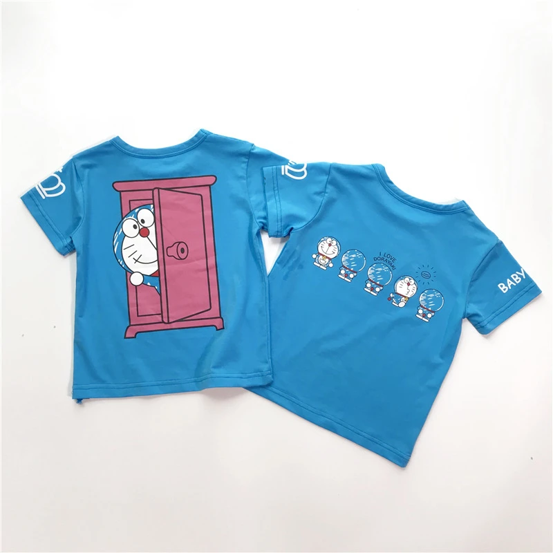 KIKIKIDs/детская белая футболка с героями мультфильмов Топы в японском стиле для маленьких мальчиков и девочек, детская летняя повседневная футболка с короткими рукавами фирменный дизайн
