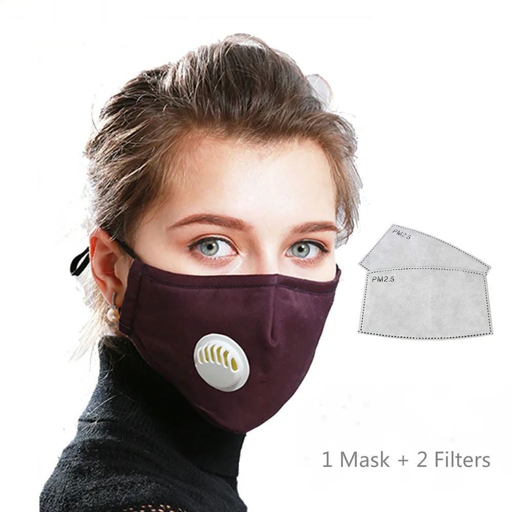 Против загрязнения PM2.5 маска респиратор для пыли моющиеся многоразовые маски