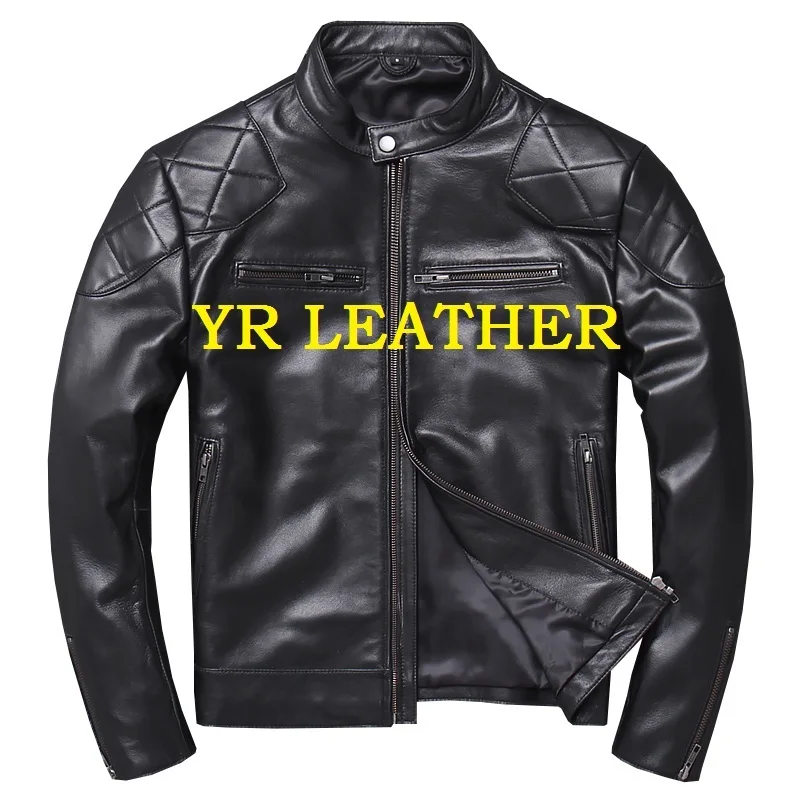 Gratis Verzending. groothandel. merk Motor Biker Stijl Schapenvacht Jas Man. mode Echt Lederen Jas. klassieke Slanke Jassen Gratis Verzending. groothandel. merk Motor Biker Stijl Schapenvacht Jas Man. mode Echt Lederen Jas. klassieke Slanke Jassen