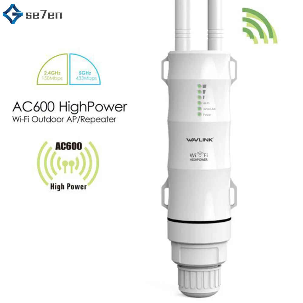 2,4G/5G WiFi повторитель сигнала усилитель двухдиапазонный беспроводной AC расширитель маршрутизатор усилитель WPS с 2 антеннами с высоким коэффициентом усиления
