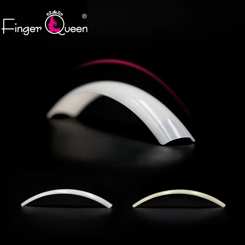 Fingerqueen искусственные ногти накладные ногти Типсы Искусство Дизайн Длинные искусственные цвета Unghie Finte Unhas DIY Изогнутые