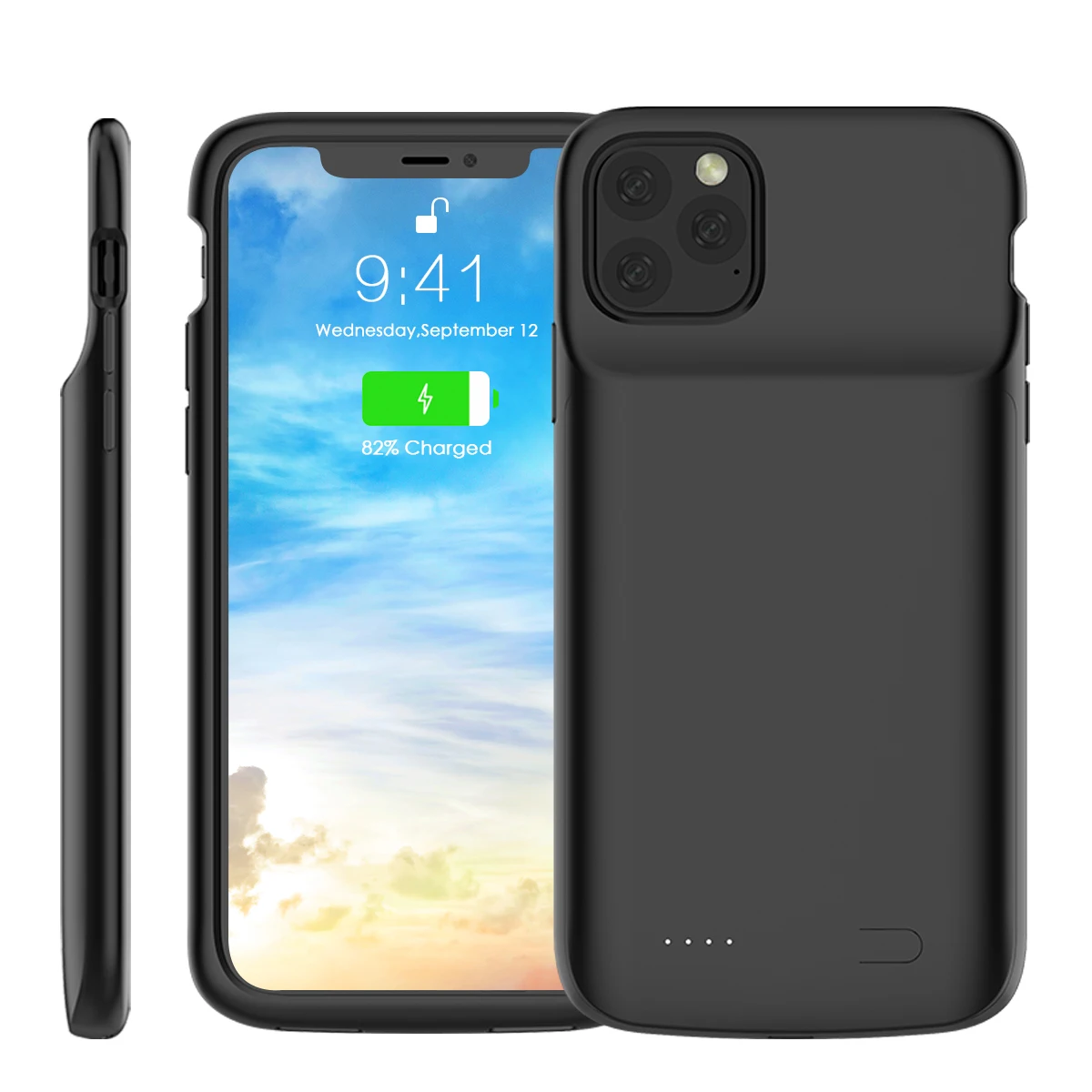 Comprar Vip enlace para iPhone 11 11 Pro 11 Pro Max caso para iPhone Xr X Xs X máx. 6s 6 7 8 Plus cargador de batería 5000mAh Banco de la energía de caso
