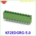 KF2EDGVM-5.0-2P штекер 2EDGVM 5,0 мм 2PIN PCB прямой разъем вставной Заземленный блок MSTBV 2,5/2-GF-5.0 1776883