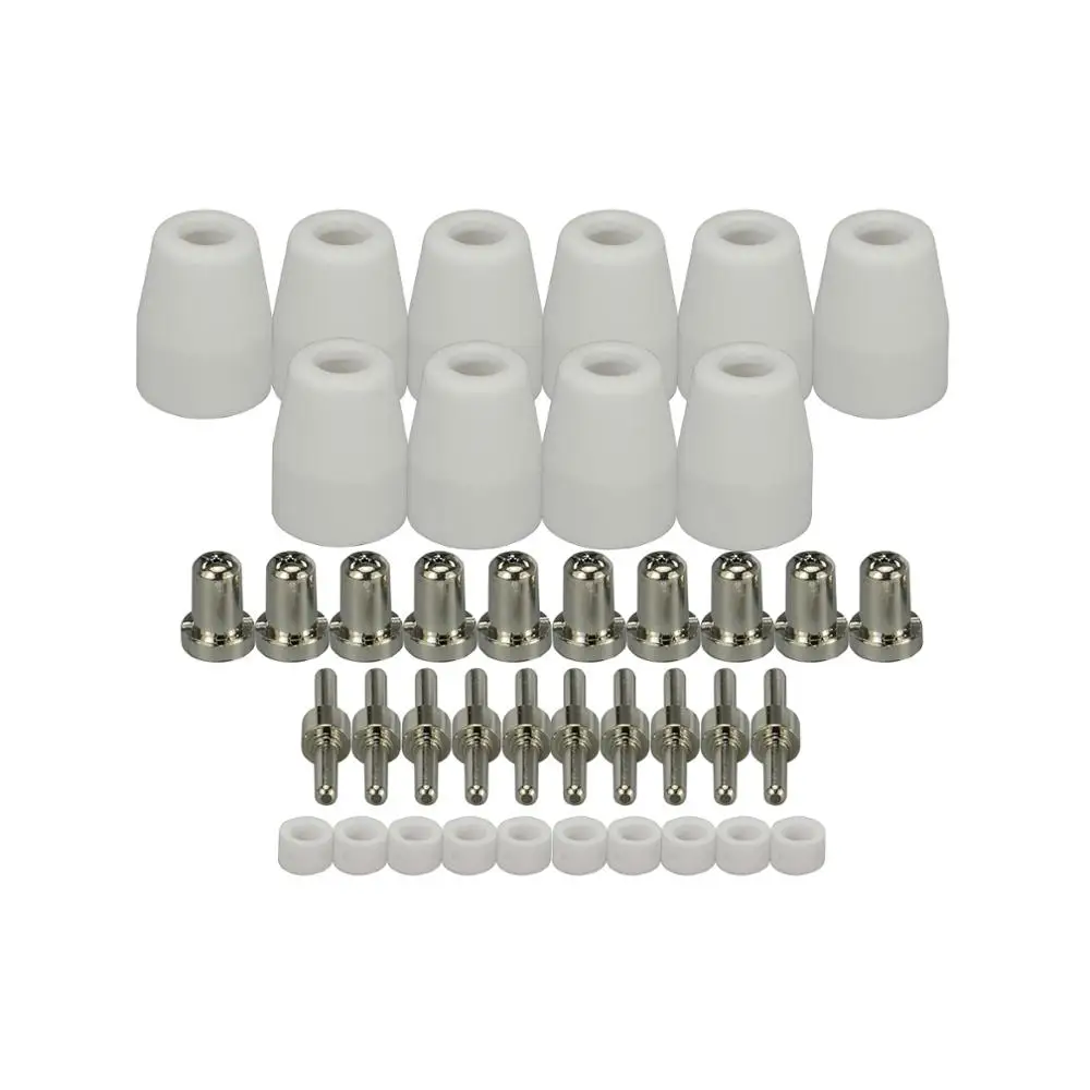 40 шт. Φ Плазменные Симпатичные расходные материалы Расширенный никелированный