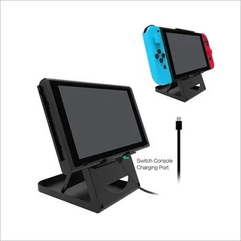 

Portable Height Adjustable Holder Support Frame Bracket Compact Playstand Desktop Stand Bracket for Switch NS Host