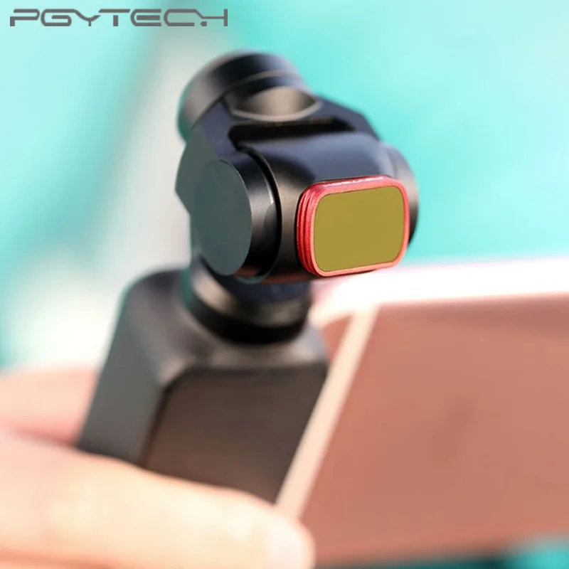 PGYTECH OSMO карманный фильтр для подводного плавания фильтр для объектива для дайвинга светильник с красной камерой Профессиональный фильтр для DJI OSMO карманные аксессуары