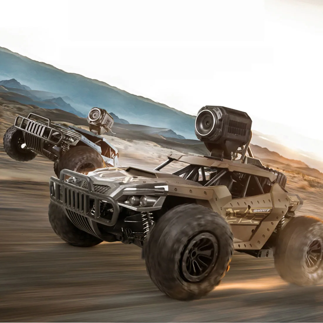 Rowsfire 1:16 2,4G 25 км/ч высокоскоростной Радиоуправляемый внедорожник Дрифт автомобиль монстр грузовик RC альпинистский автомобиль с wifi 720P HD камерой