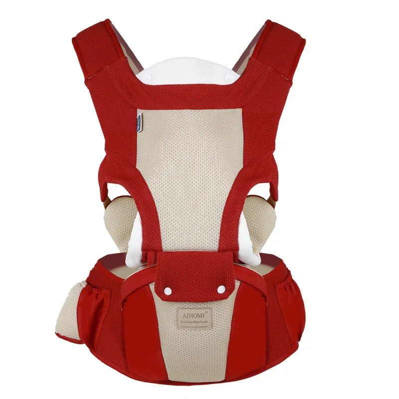 Ergonomische Baby Träger Infant Kid Baby Hipseat Sling Vorne Känguru Baby Wrap Träger für Baby Reise 0- 18 monate