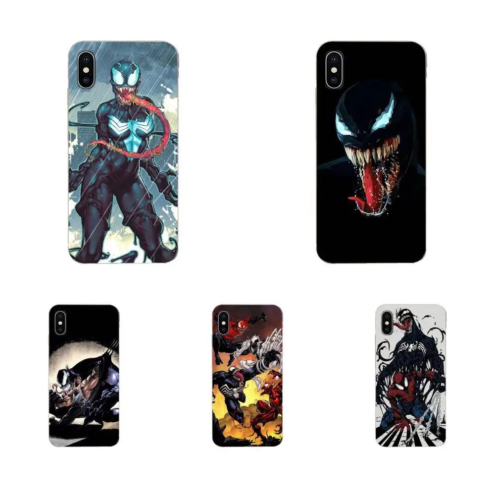 Чехол из ТПУ премиум-класса Venom Marvel Pretty для Sony Xperia Z Z1 Z2 Z3 Z4 Z5 compact Mini M2 M4 M5 T3 E3 E5 XA XA1 XZ |