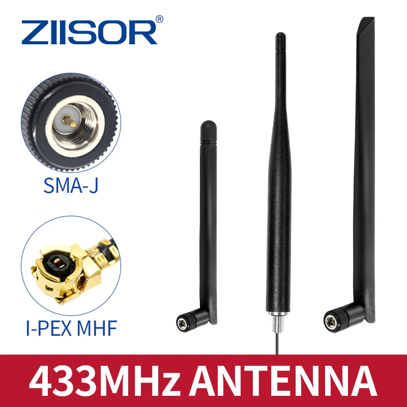 433MHz Lora 안테나 외부 433M 옴니 안테나 SMA 남성 장거리 무선 모듈 WLAN 모니터 DTU 공중 TX433-JKD-20