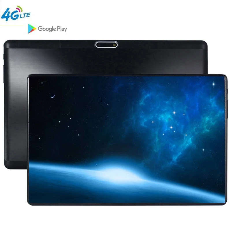 S119 2.5D Glass Screen Tablet 10.1 inch Android 9.0 Octa Core 6GB RAM 64GB ROM 3G 4G LTE 1280*800 I
