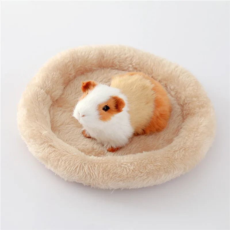 1pc Hamster Sleeping Bed Sofa Pet Sleeping Dog Winter Soft Fleece Guinea Pig Bed Pet Supplies Small Animal Cage Mini Mat Cages Aliexpress
