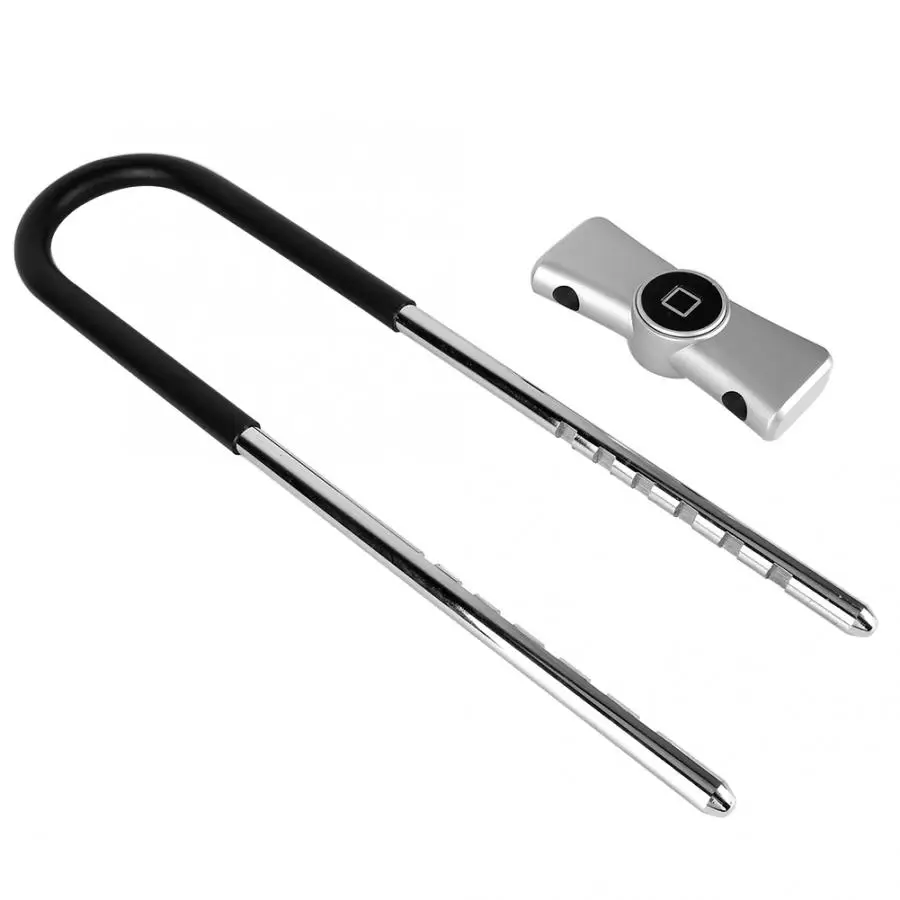 Умный Замок без ключа отпечатков пальцев Bluetooth usb зарядка u-образный стеклянный дверной замок для велосипеда офисный склад candado