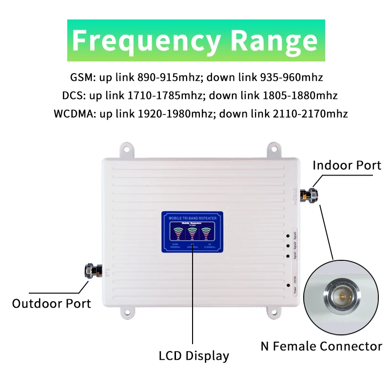 2g 3g 4g Усилитель сотового сигнала Gsm 900 1800 2100 GSM WCDMA UMTS LTE сотовый ретранслятор