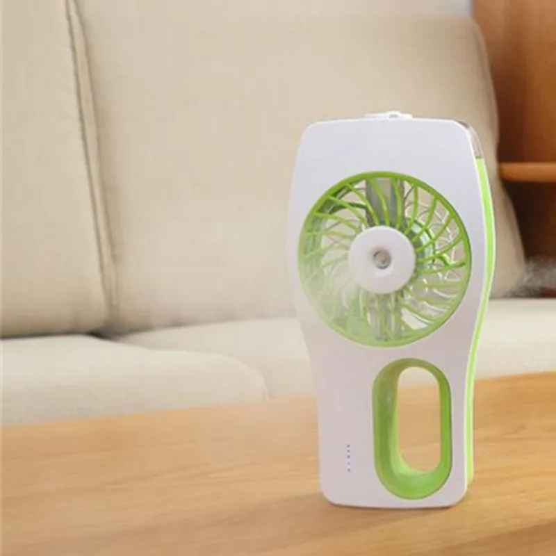 

New Hot Mini Misting Fan Builtin Rechargeable USB Fan Handheld Personal Cooling Mist Humidifier for Home Office Portable Air Con