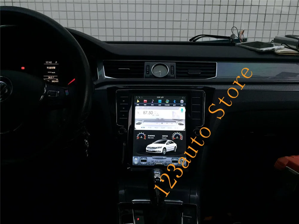10 4 ''вертикальный экран Tesla Style Android 8 1 автомобильный DVD GPS плеер Радио Навигация