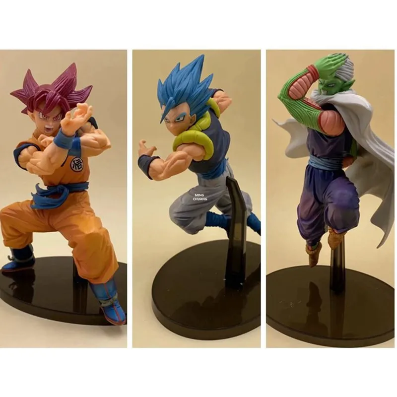 7 &quotАниме Драконий жемчуг Супер Saiyan Son Goku Kakarotto Gogeta Piccolo ПВХ фигурка Коллекционная