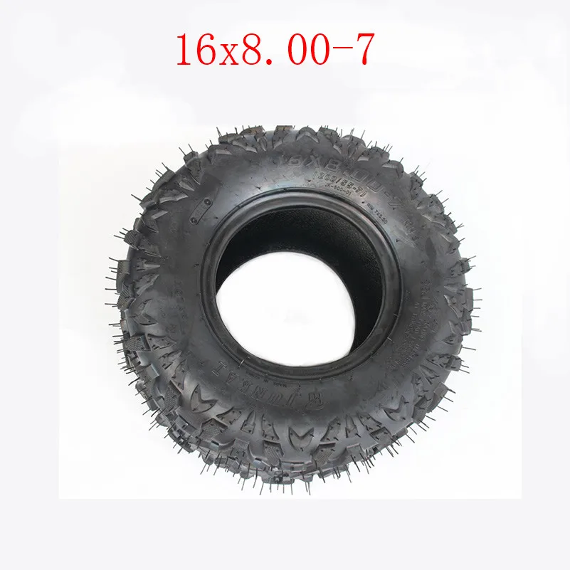Износостойкая 16x8. 00-7 вакуумная шина ATV шин подходит для ATV 50CC, 90CC, 70CC, 110CC, 125CC наружная шина