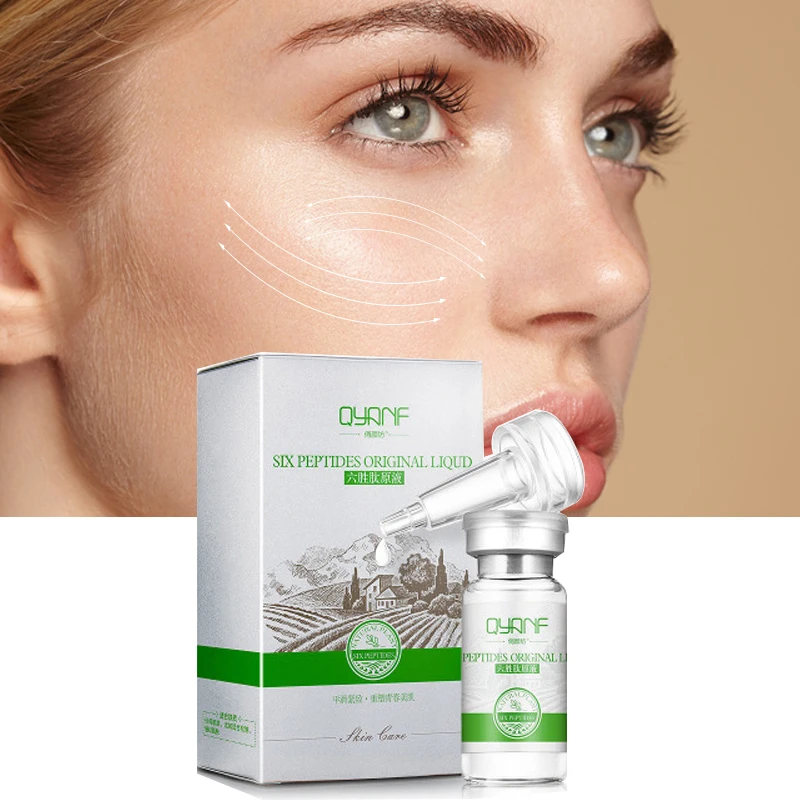 Argireline гиалуроновой Сыворотки шесть пептиды AntiAging морщин отбеливающий крем против акне лечения крем для лица шрам эссенция для удаления