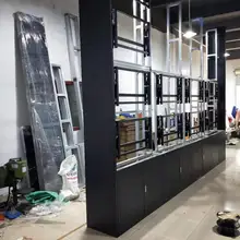 B2B шкаф стальной структуры подставка, стойки для lcd led видеостена большой дисплей экран
