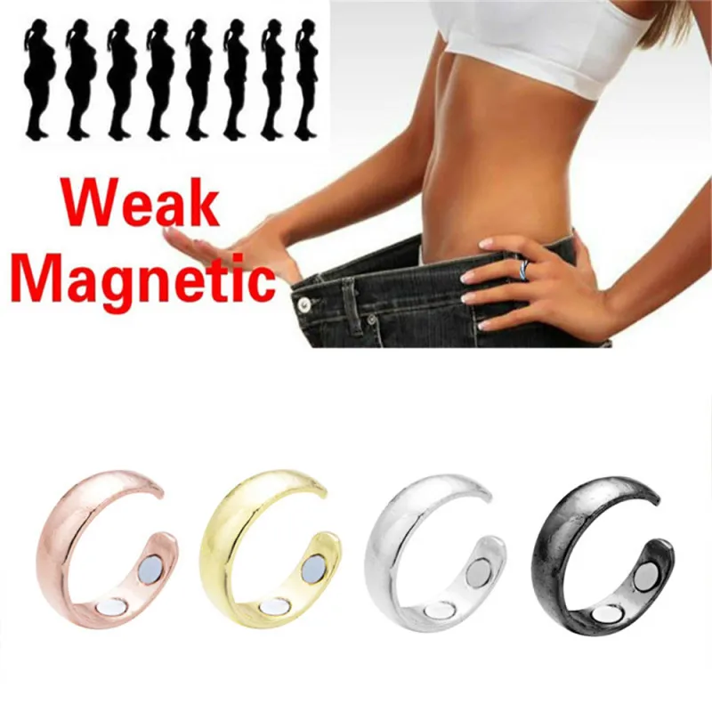 

Magnetic Slimming Rings Natural Fat Burning Slimming Ring Magnetic Stimulation Acupoint Burning Fat Slimming Body Health Care