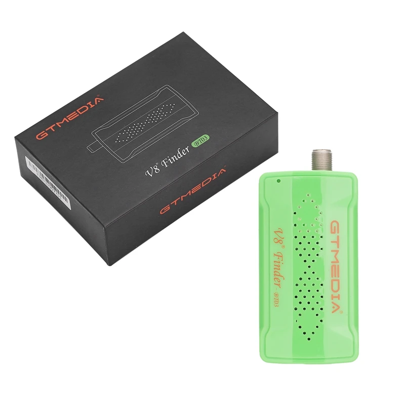 Лучший GTMEDIA мини спутниковый искатель Bluetooth DVB-S2 V8 Finder BT03 Satfinder поддерживает систему Android Ios и Iphone для HD 1080P
