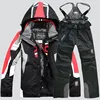 Warm Snowboarding Suits Men Winter Ski Suit Male Waterproof Breathable Snow Jacket +Pant Ski Sets set de snowboard ► Photo 1/6