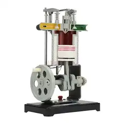Equipamento de experimentação física gasolina modelo único cilindro quatro tempos princípio de funcionamento demonstração ensino júnior