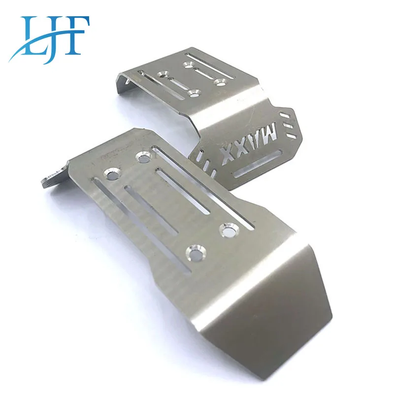 Комплект защитной противоскользящей пластины LJF MAXX из нержавеющей стали для 1/10 RC