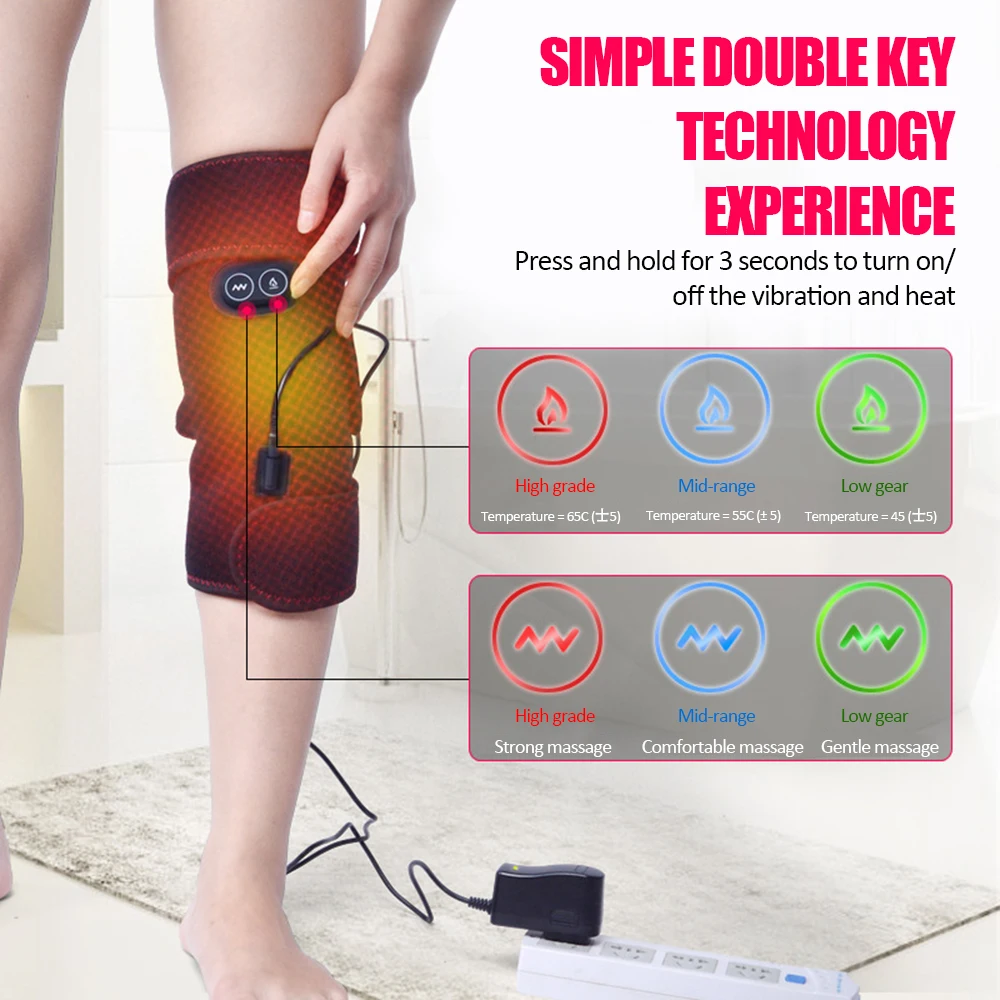 29X16X4 см быстрый нагрев USB Lectric наколенник открытый спортивный наколенник термальная терапия избавление от боли при артрите поддержка наколенника