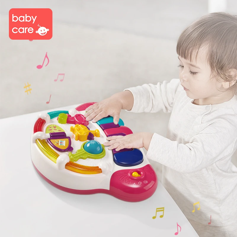 Babycare музыкальный инструмент Детские игрушки для малышей животное пианино, воспроизводящее звуки животных с фермы развивающие Музыкальные Развивающие игрушки для детей подарок