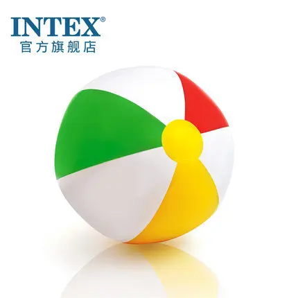 INTEX, четыре цвета, пляжный мяч, 59010, четыре цвета, пляжный шар, прозрачный надувной мяч