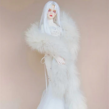 

Hot Wedding Shawl For 1/3 BJD Dolls Brain-Training Toy For Children Kids Girls Educational Toys Birthday New Year Gift - No Doll