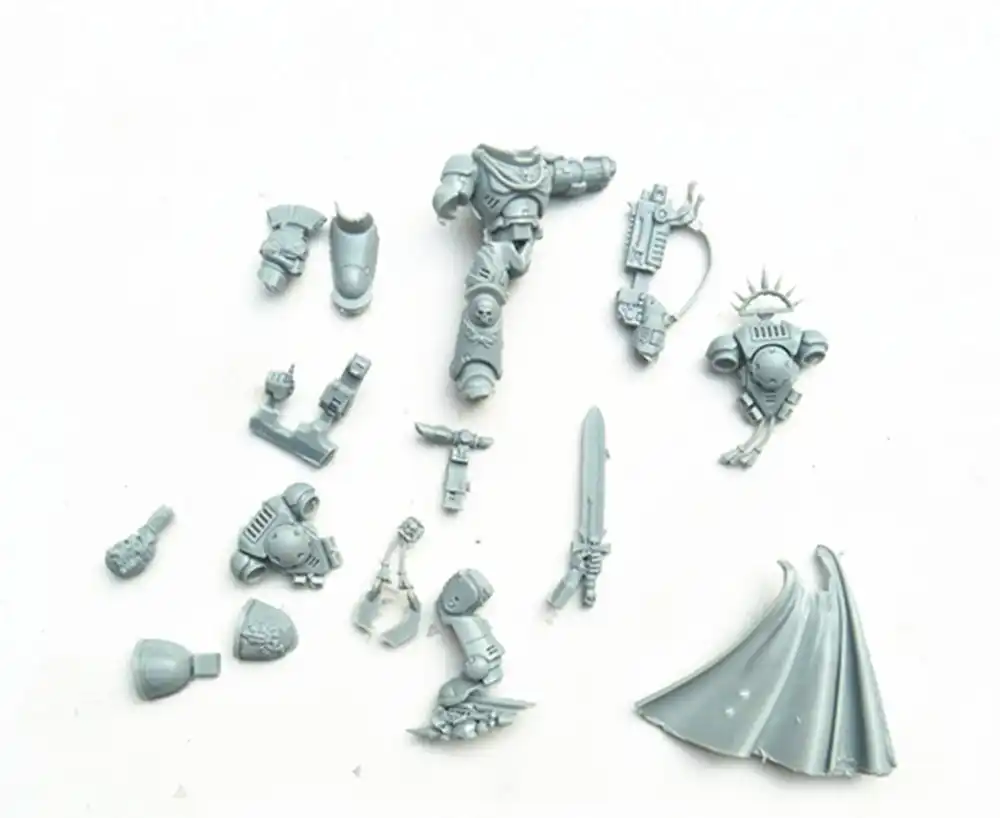 Готическое металическое кольцо Primaris «Капитан Америка»