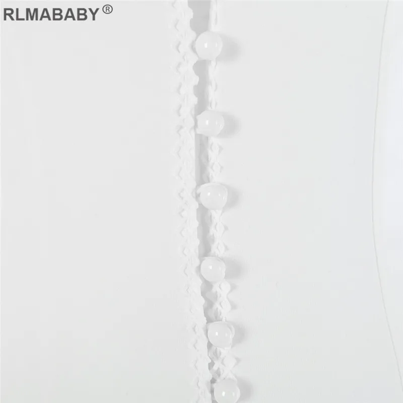 RLMABABY сексуальное платье с глубоким v-образным вырезом, пышными рукавами и пуговицами, женское белое платье, элегантные вечерние длинные платья, обычная, высокая, на выход, облегающее платье