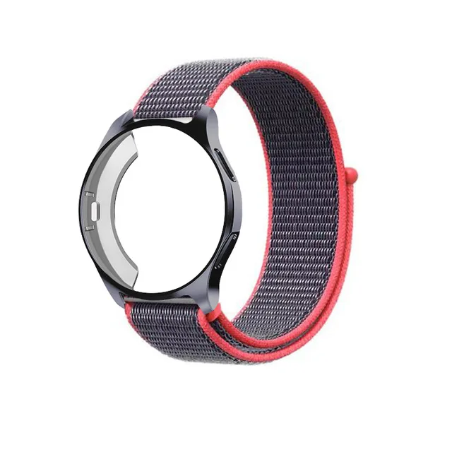 Чехол+ ремешок для samsung gear S3 Frontier Galaxy watch 46 мм 22 мм Спортивная петля нейлоновый ремешок для часов для huawei watch GT - Цвет: 10
