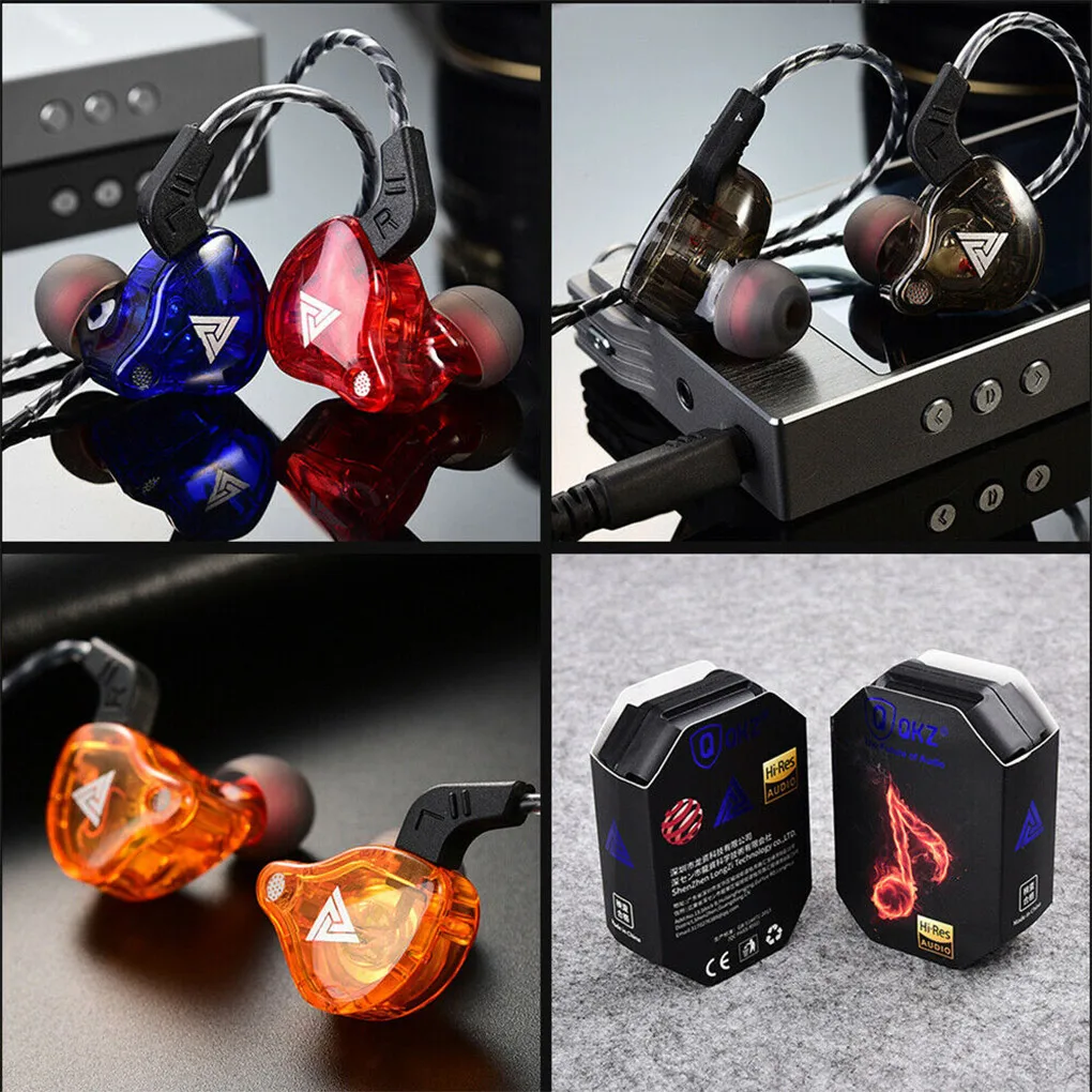 Новые Медные Hi Fi наушники QKZ AK6 с драйвером спортивные вкладыши для бега