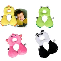 Children Baby U-shaped Pillow Sleep Neck Protection Pillow Soft Shoulder Headrest Car Seat Lovely Travel Pillows For Children 1