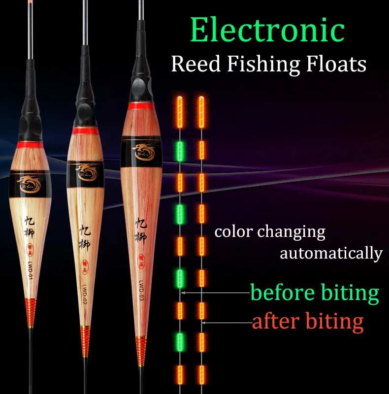 Фирменная сигнализация изменение цвета электронный рыболовный поплавки