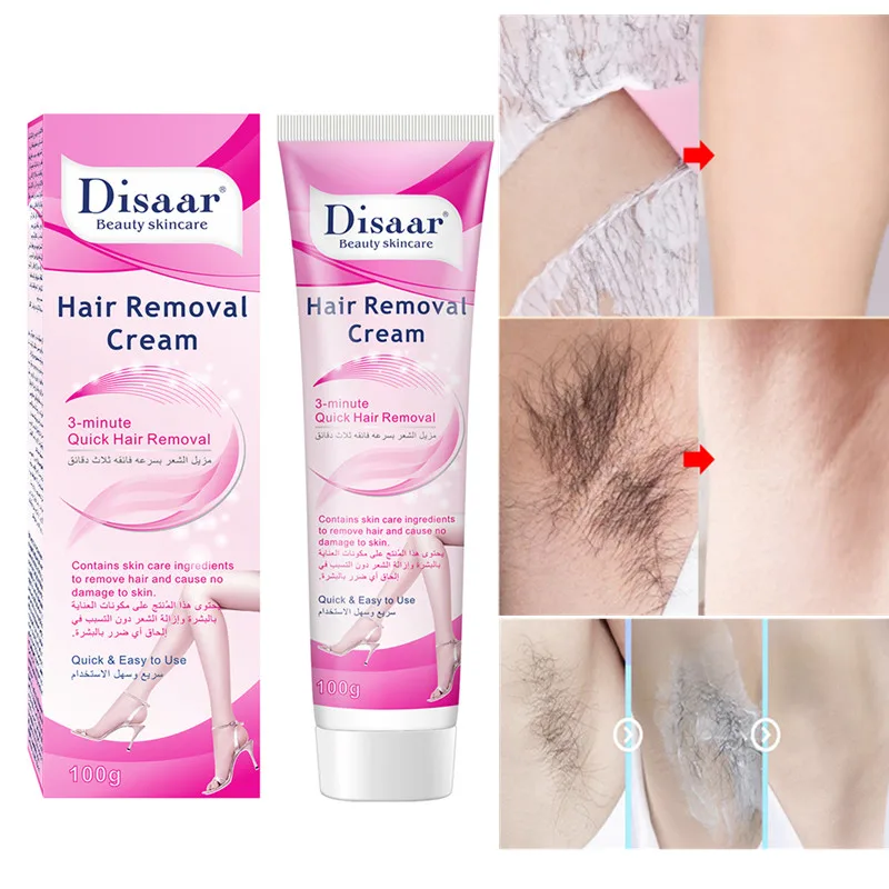 

100ml Gentle Non Irritating Female Leg Armpit Painless Hair Removal Cream Body Underarm Skin Care smooth Hair Remove Paste TSLM1