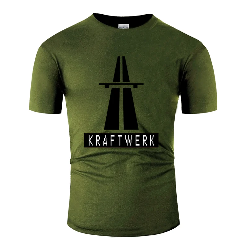 Новая модная повседневная футболка kraftwerk merch, официальная Мужская футболка с круглым вырезом из хлопка размера плюс 3xl 4xl 5xl, хип-хоп
