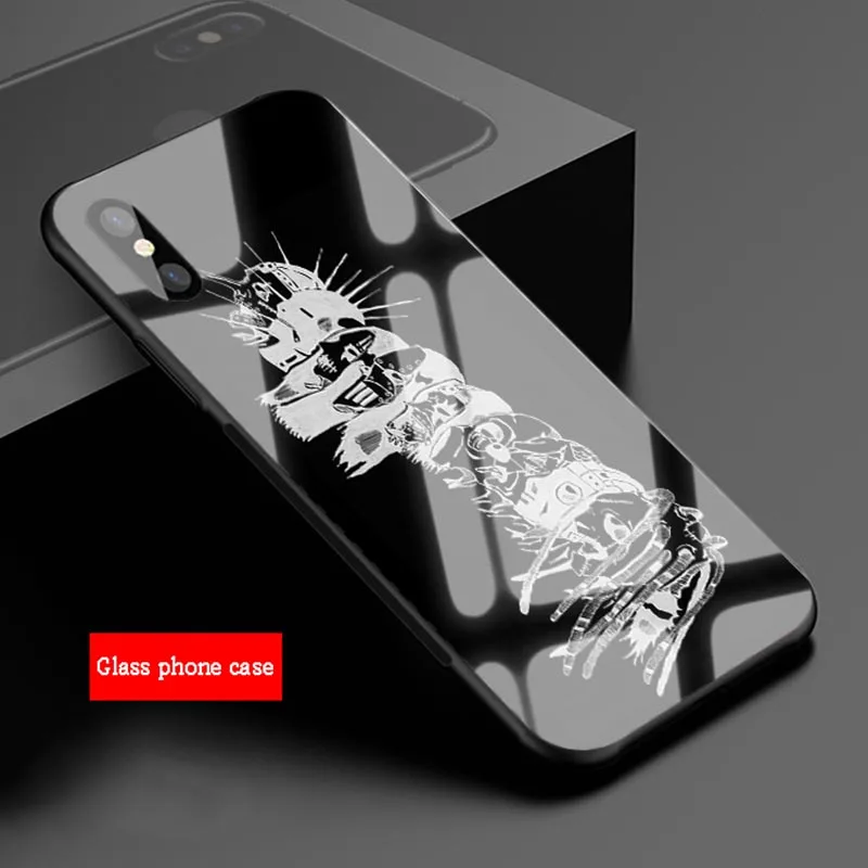 Тяжелый металл группа Slipknot для samsung Galaxy NOTE 8 9 S8 S9 S10 плюс A6 A6P A8 A8P J6 J8 J8P закаленное Стекло чехол для телефона - Цвет: B19071709-10.jpg